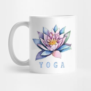 Yoga Lotus Flower Mug